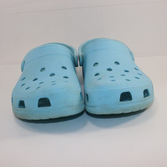 Crocs Classic Clogs Light Blue Size 12 Unisex Slip-On Sandals - Picture 3 of 6